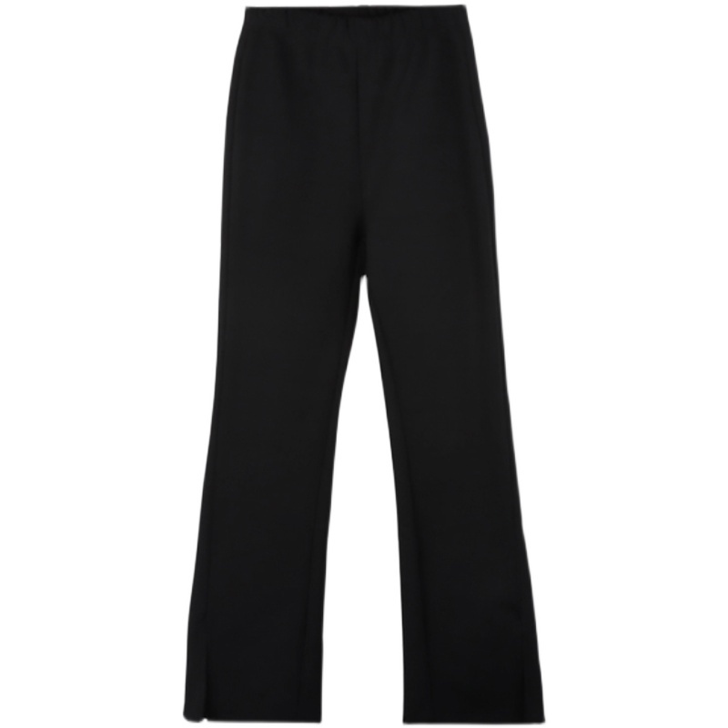 Quần Dài Ống Rộng Thiết Kế Xẻ Tà Thời Trang Xuân Thu Cá Tính Cho Nữ