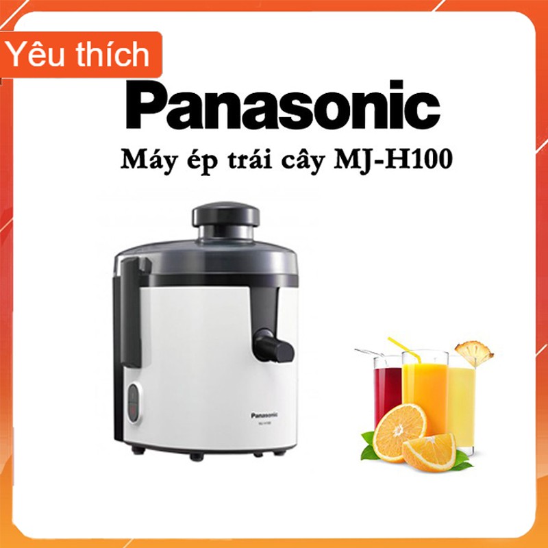 Máy ép trái cây Panasonic MJ-H100WRA - Thiết kế chắc chắn, chạy êm, hàng chính hãng bảo hành 12 tháng trên toàn quốc