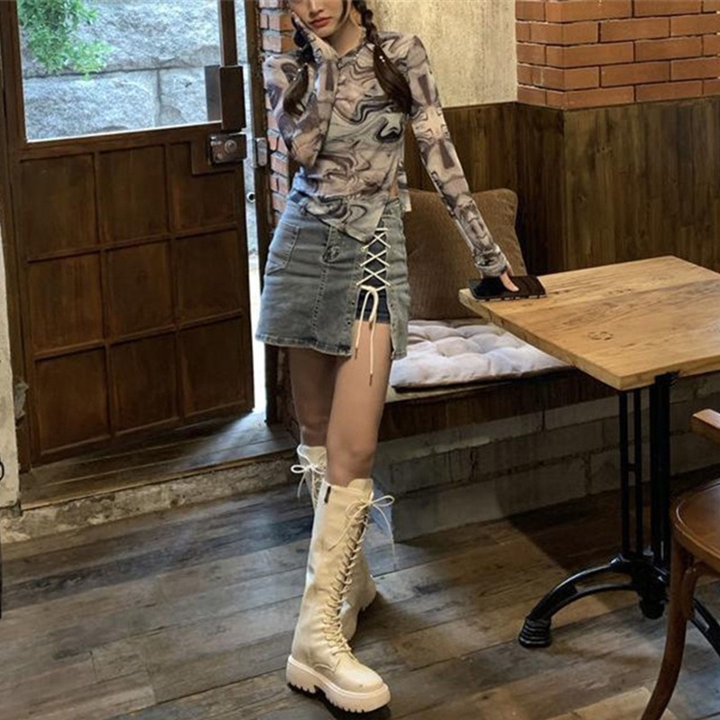 Áo Thun Lưới Tay Dài Xuyên Thấu Thời Trang Quyến Rũ Cho Nữ