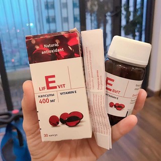 LỌ THỦY TINH - Vitamin E Đỏ Nga 400mg