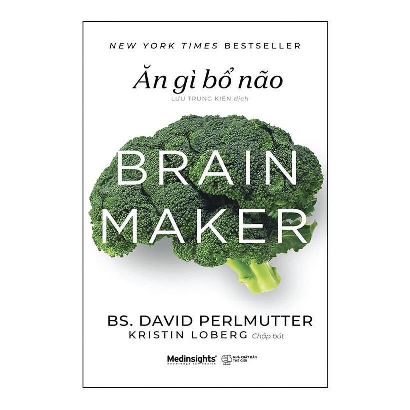 Sách - Ăn gì bổ não (Brain Maker) [ AlphaBooks]