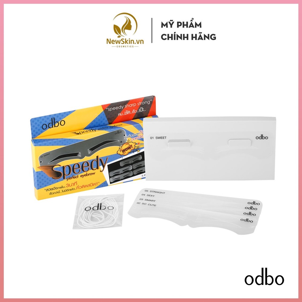 Bộ khung kẻ chân mày Odbo Speedy Perfect Eyebrow OD8-132
