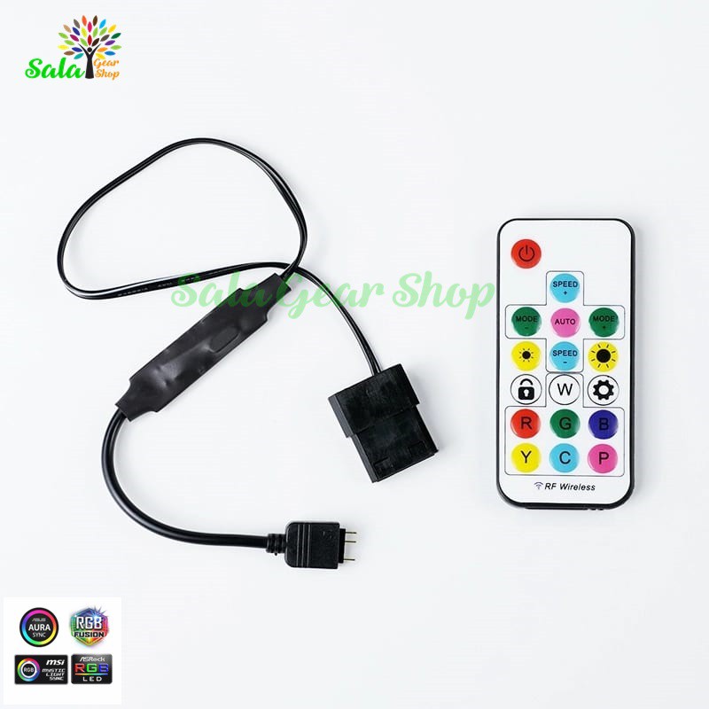 Bộ Hub và Remote điều khiển Led 5v ARGB và 12v RGB