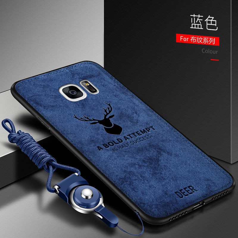 Samsung S7 Velvet Pattern Phone Case GalaxyS7Edge Protective Cover SM-G930F Ultra-thin Hand Sweat Resistant Soft Rubber Case