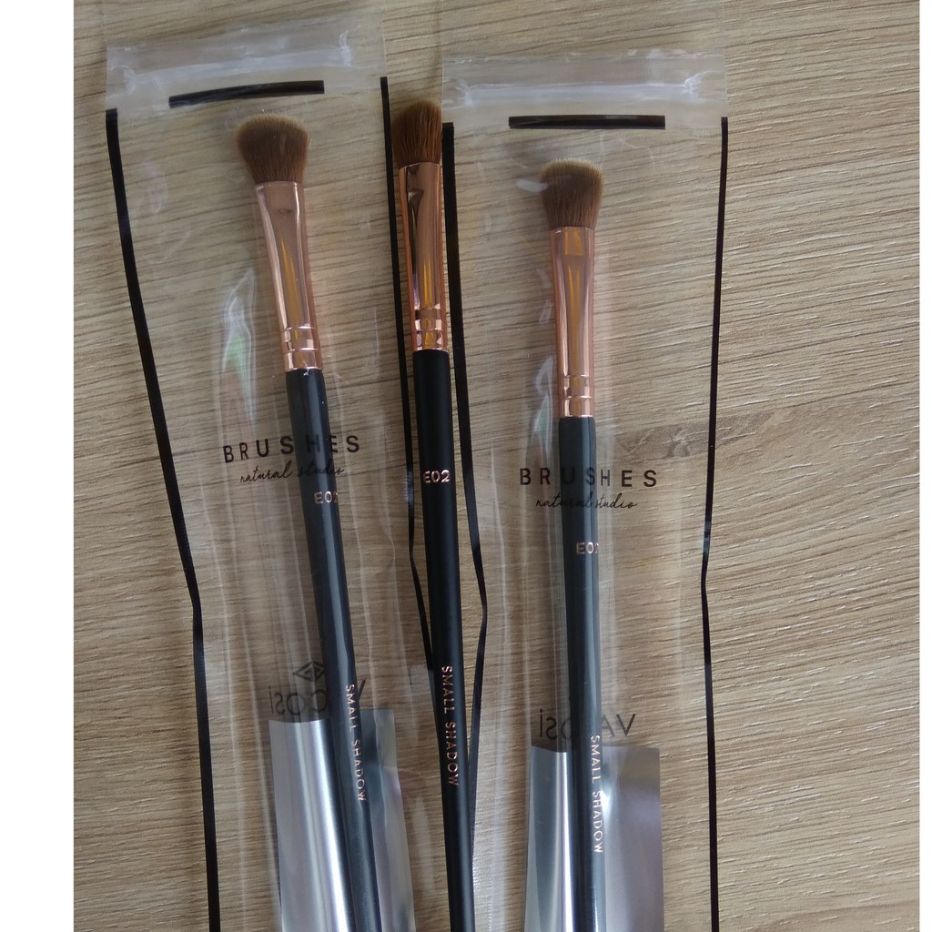 Cọ phủ &amp; tán mắt Vacosi Makeup Brush E02 - E03 - E15 - E16