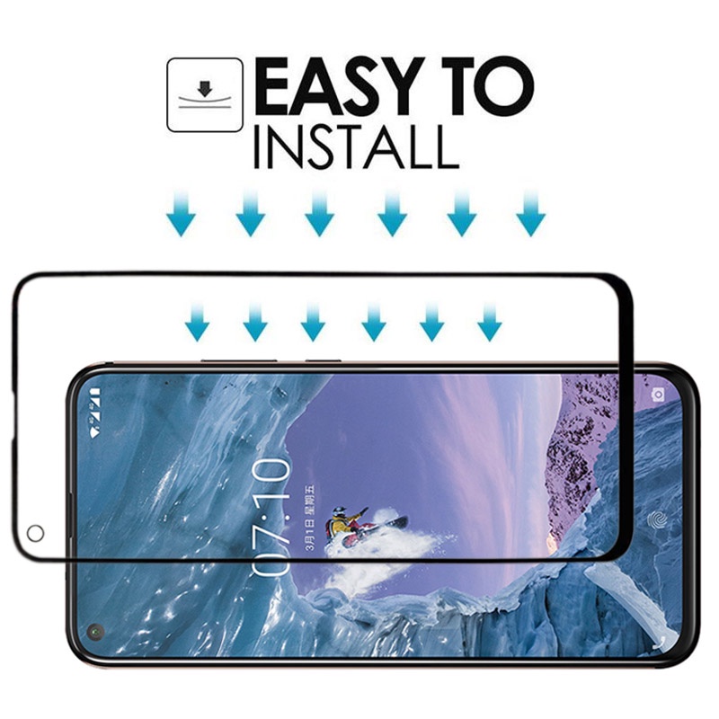Kính Cường Lực Bảo Vệ Toàn Màn Hình Cho Nokia X71 X5 X6 X7 Nokia X10 X20