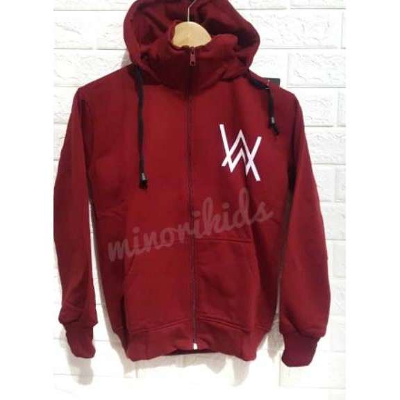 Áo Khoác Hoodie In Hình Biểu Tượng Của Alan Walker Ninja Cho Bé