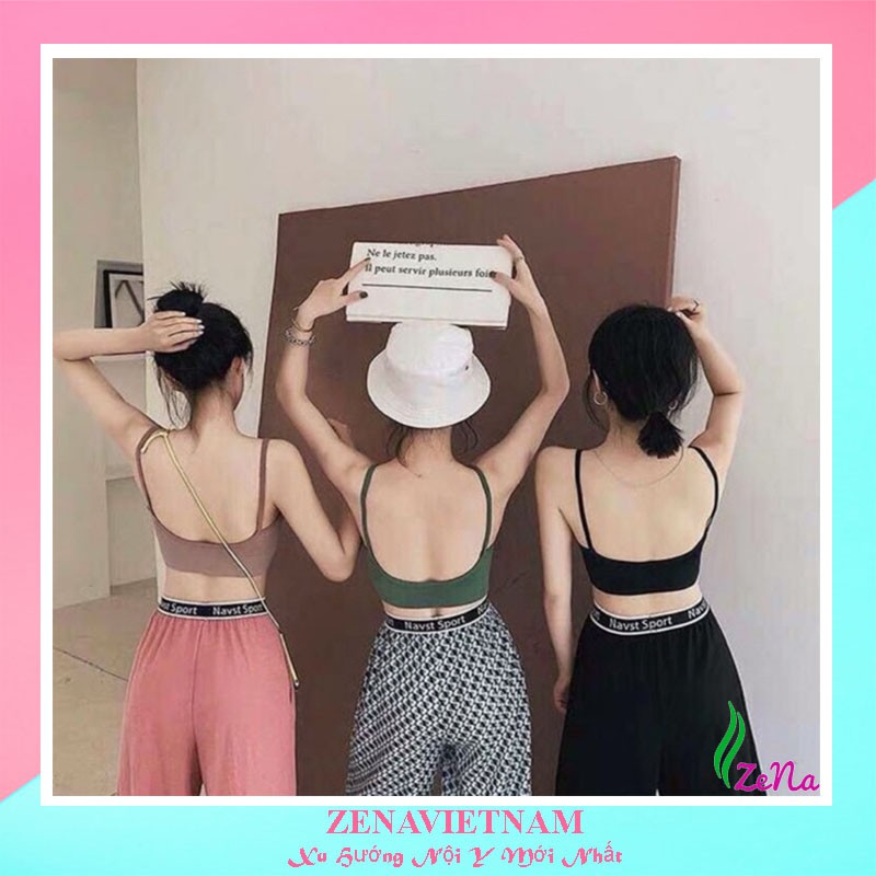 áo bra len tăm hở lưng khoét lưng 367