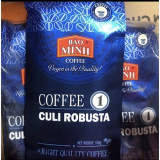 Cà phê bảo minh,coffee culi robusta,500gam