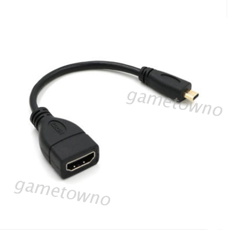 1 Cáp Chuyển Đổi Wili Từ Micro Hdmi Type D Sang Hdmi Type A Female 16cm 6 Inch