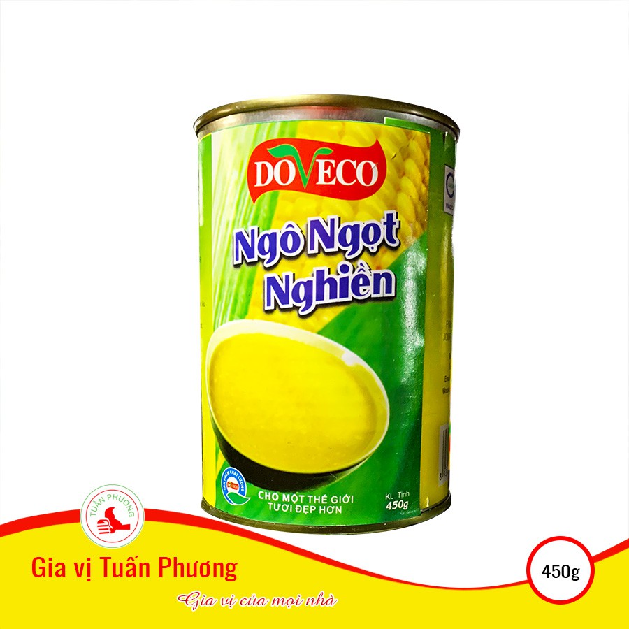 Ngô Nghiền Đồng Giao 450 Gam ( Lon )