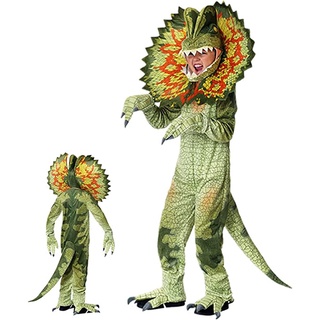 Bộ áo liền quần hóa trang khủng long t-rex dễ thương cho bé