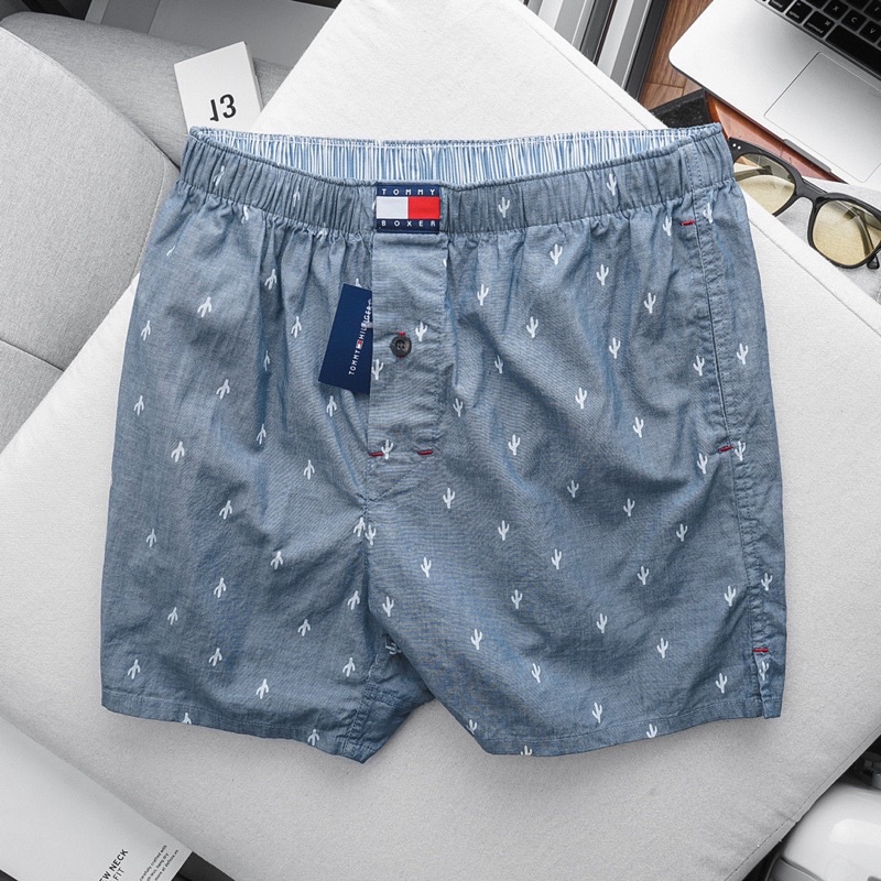 Quần đùi ngủ nam TM có túi chất lượng cao