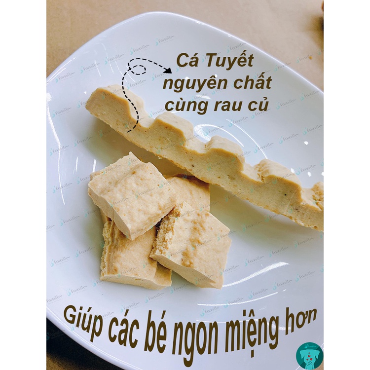 [SẠCH RĂNG]Treat Thưởng Huấn Luyện JFamille, Thanh Bar Protein Vị Gà và Cá, Bổ Sung Dinh Dưỡng Cho Thú Cưng. JF131