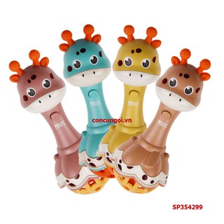 [SALE63] Lục lạc đầu hươu mềm, pin nhạc, đèn,  HY-928 (95k / Cái)