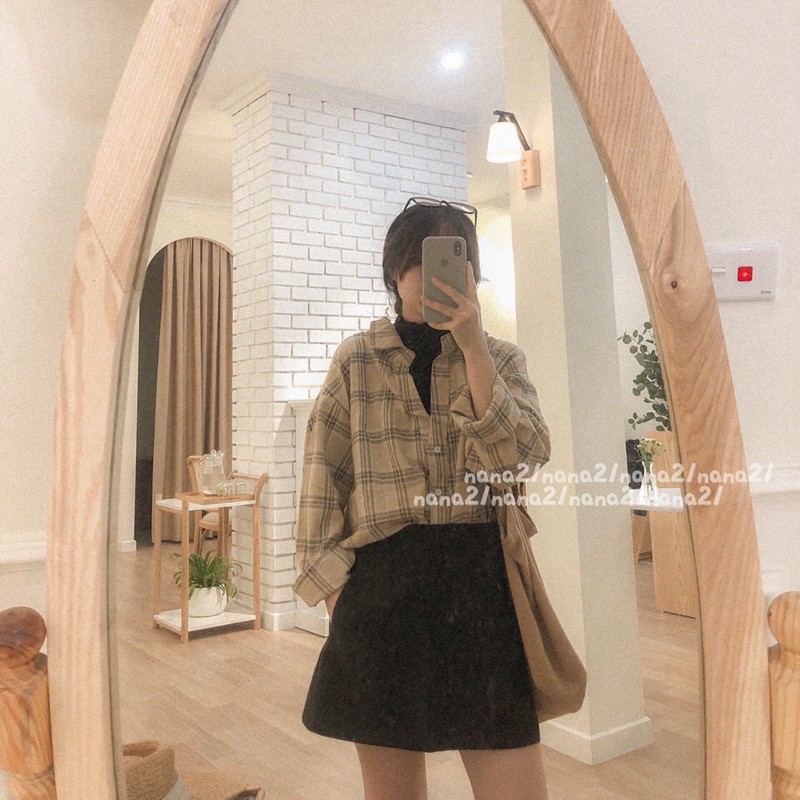Áo sơ mi pha cổ 3 phân