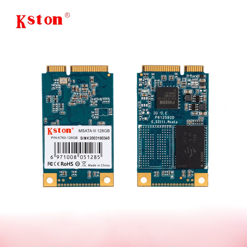 Ổ cứng SSD mSATA 128GB Kston, tốc độ cao, chính hãng , bảo hành 3 năm