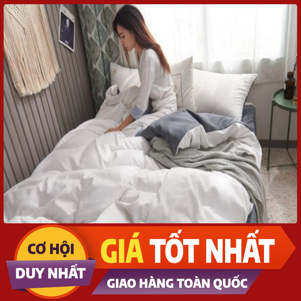 ( Giá hủy diệt) Bộ chăn ga cotton đũi cao cấp ( cotton Tici )