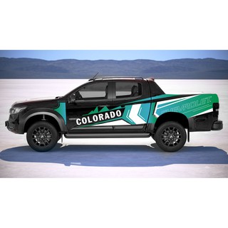 Decal tem dán sườn Ford Ranger MS02- hàng thiết kế theo yêu cầu