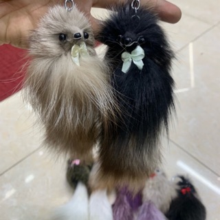 Móc khoá hồ ly lông thiệt cao cấp