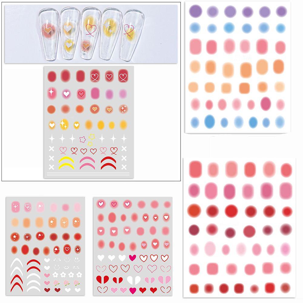 1 Tấm Sticker Dán Trang Trí Móng Tay Nghệ Thuật