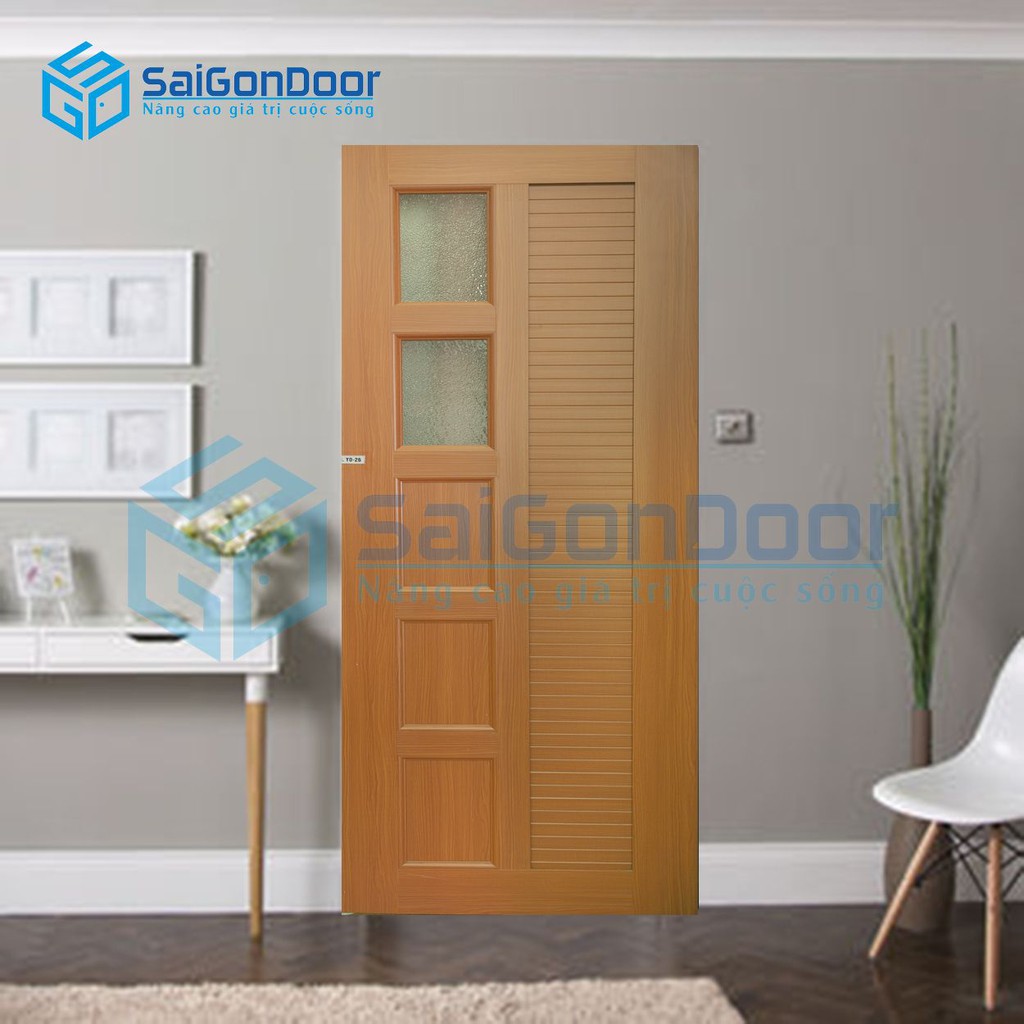 Cửa nhựa giả gỗ cao cấp Đài Loan