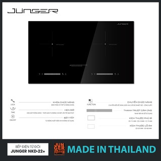 Bếp điện từ đôi JUNGER NKD-22