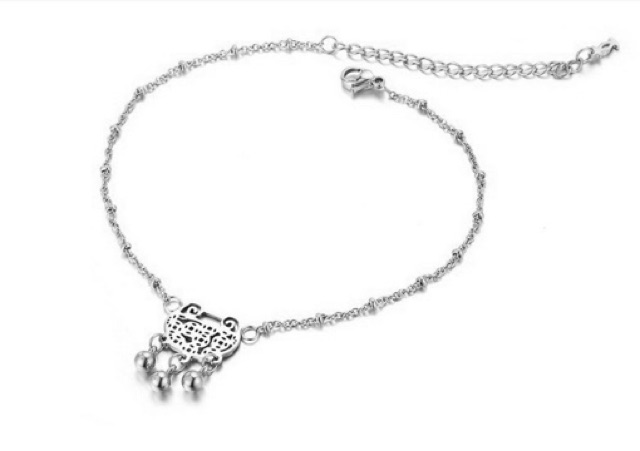 Lắc chân titan nữ kim tiền LCZ133 | BigBuy360 - bigbuy360.vn