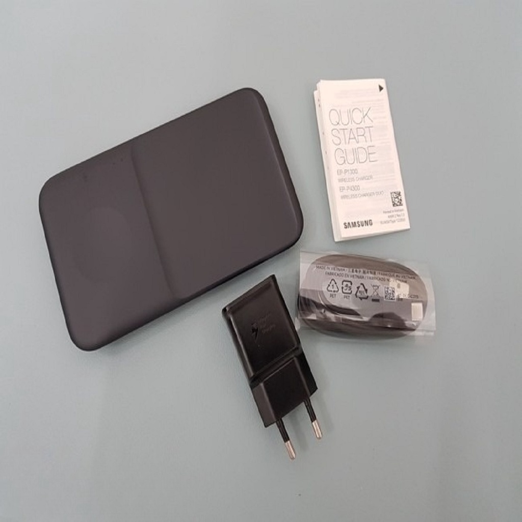 Đế sạc đôi không dây Samsung EP-P4300 - Chính hãng