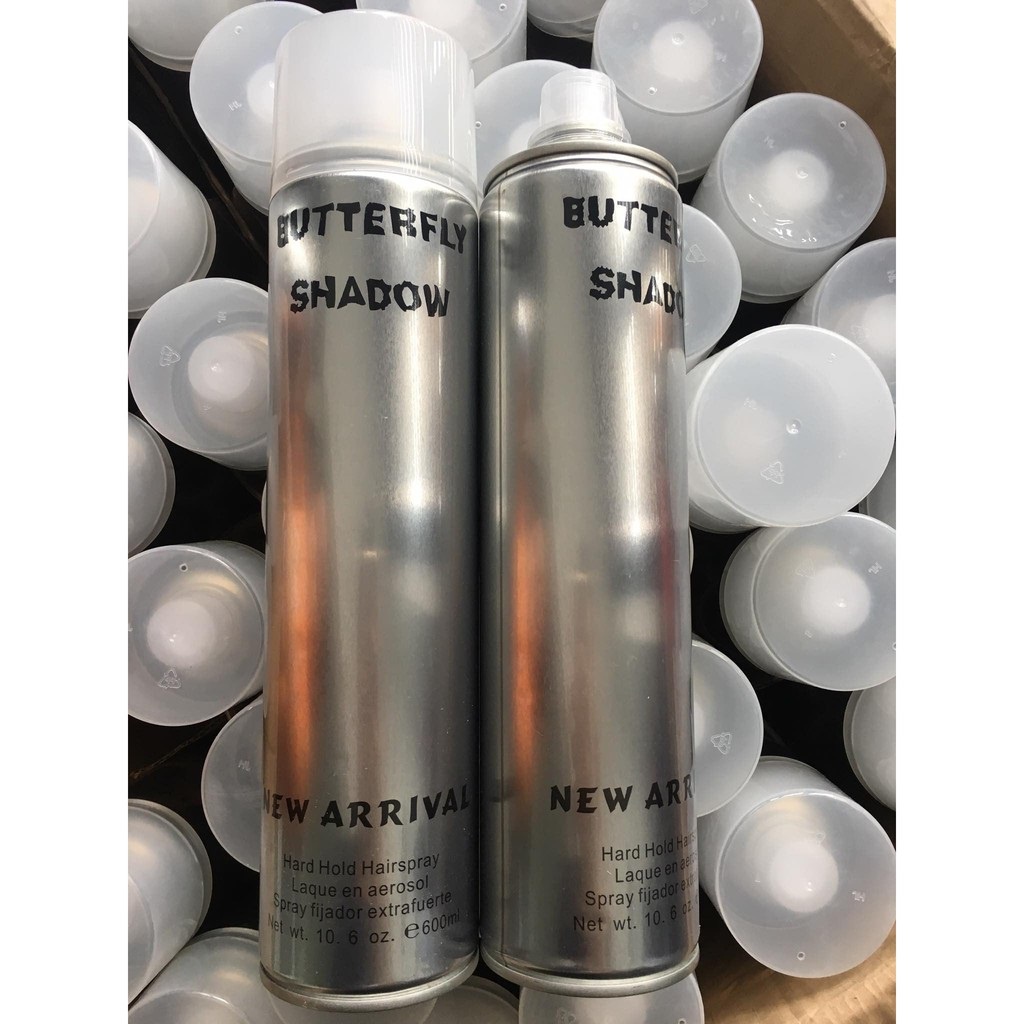 Gôm xịt tóc Butterfly Shadow 600ml