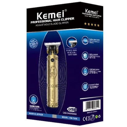 Tông đơ cắt tóc Kemei KM-700B không dây sạc điện - chuyên nghiệp chuẩn Salon