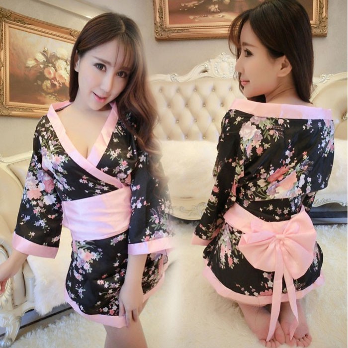 Bộ ngủ Kimono Nhật - kèm quần lót