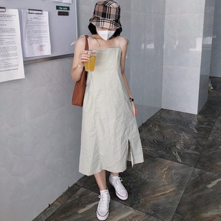 Váy 2 dây xẻ
