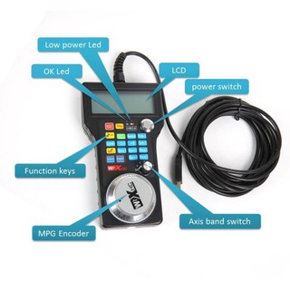 Tay quay điều khiển máy cnc  4 trục