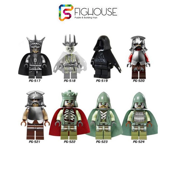 Xếp Hình Minifigures Lord Of The Ring Chúa Tể Những Chiếc Nhẫn - Đồ Chơi Lắp Ráp non-lego PG8036 [A11]