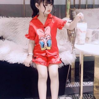 Sét bộ Mickey mặc nhà cho bé chất phi lụa