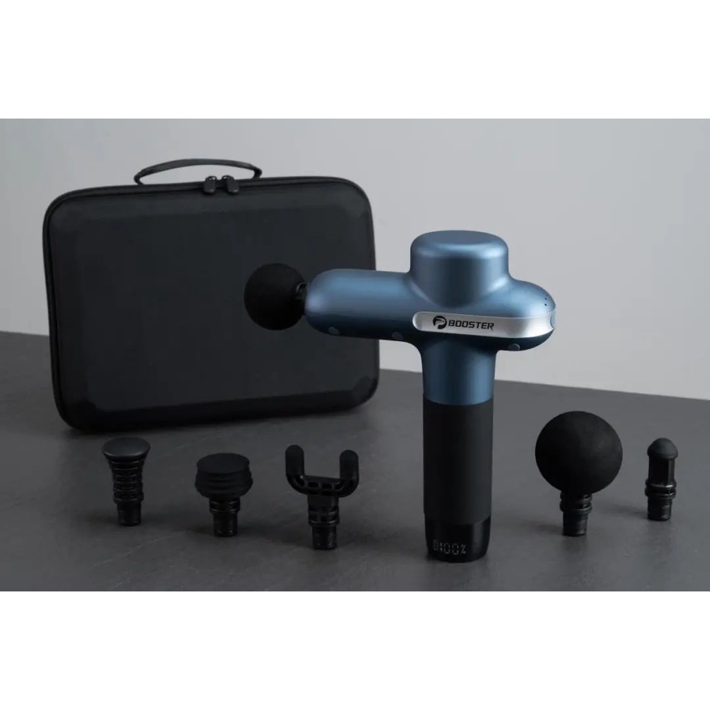 Súng Massage Cầm Tay Booster U1/ Booster Lightsaber Embro 125W  Máy Mát Xa Toàn Thân 8 cấp tốc độ Bao Gồm 15 Đầu Mát Xa