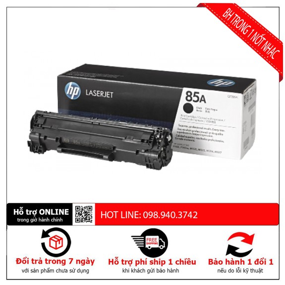 [BH ĐẾN GIỌT MỰC CUỐI CÙNG] Thay hộp mực 85A dùng cho HP LaserJet P1102/1102W/1212NF/M1132 chất lượng tạo niềm tin