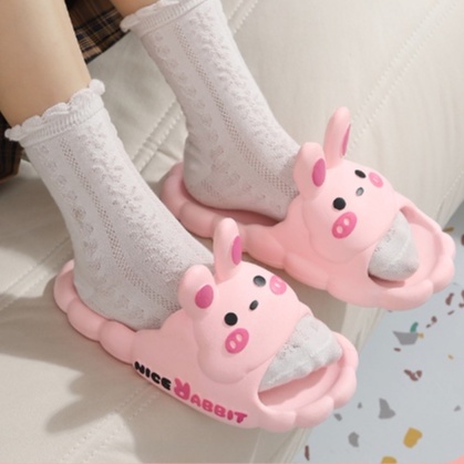 Dép Bánh Mì cho Bé Trai Bé Gái Hình Đám Mây Thỏ Cute dễ thương chất liệu Siêu Nhẹ Siêu Mềm Cực Êm Chân