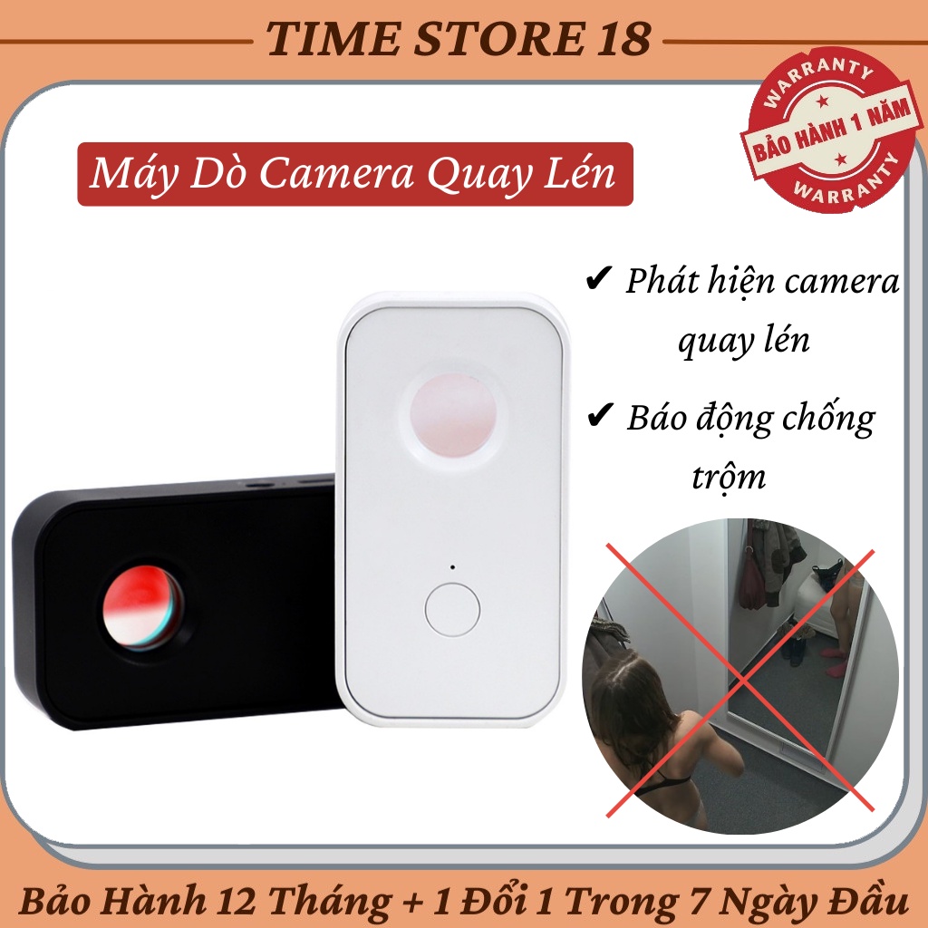 Máy Cảm Biến Xiaomi Đa Năng Hồng Ngoại Cảnh Báo Camera Giấu Kín Và Chống Trộm Thiết Kế Mini Tiện Dụng Trong Khách Sạn