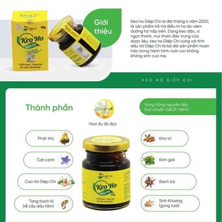 Keo Ho Diệp Chi (giá sỉ 5 hộp)