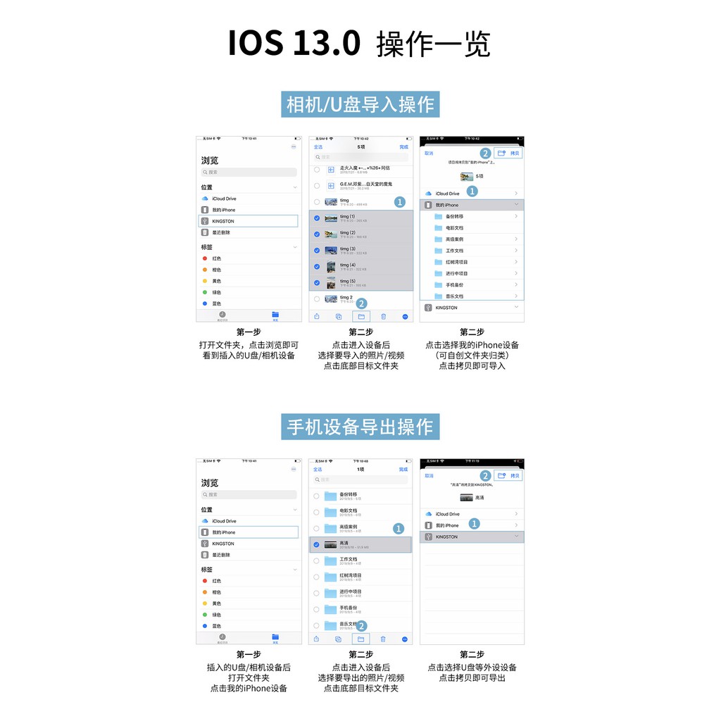 Dây Cáp Chuyển Đổi Dữ Liệu Otg Sang Usb3 Cho Apple Iphone