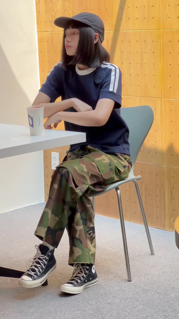 Áo thun xanh đen Ross Studio tay ngắn chất liệu cotton - T-SHIRT DARK BLUE - ROSS STUDIO | BigBuy360 - bigbuy360.vn