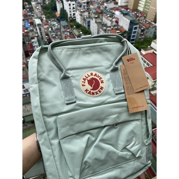 Balo kanken xanh/ tím pastel