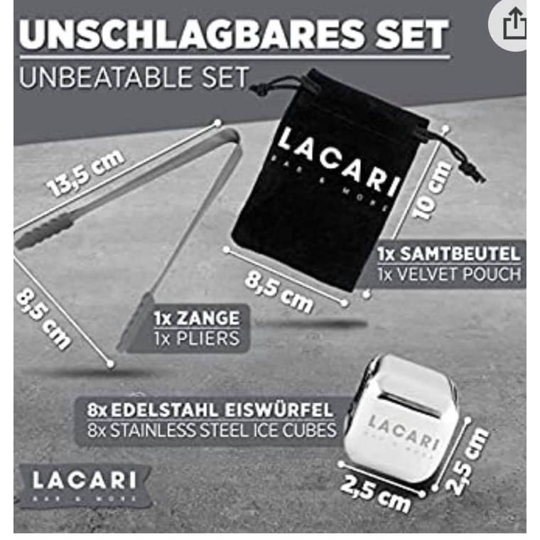 Đá lạnh vĩnh cửu không tan Lacari