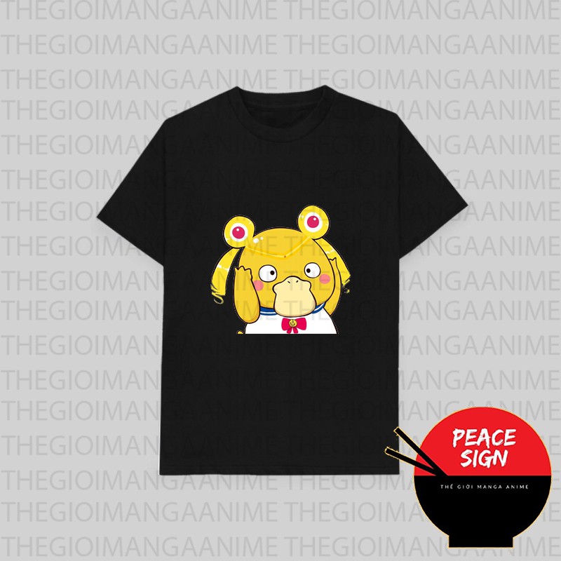 Áo thun phông đen in hình SHARINGAN NARUTO anime chibi thời trang cá tính vải đẹp