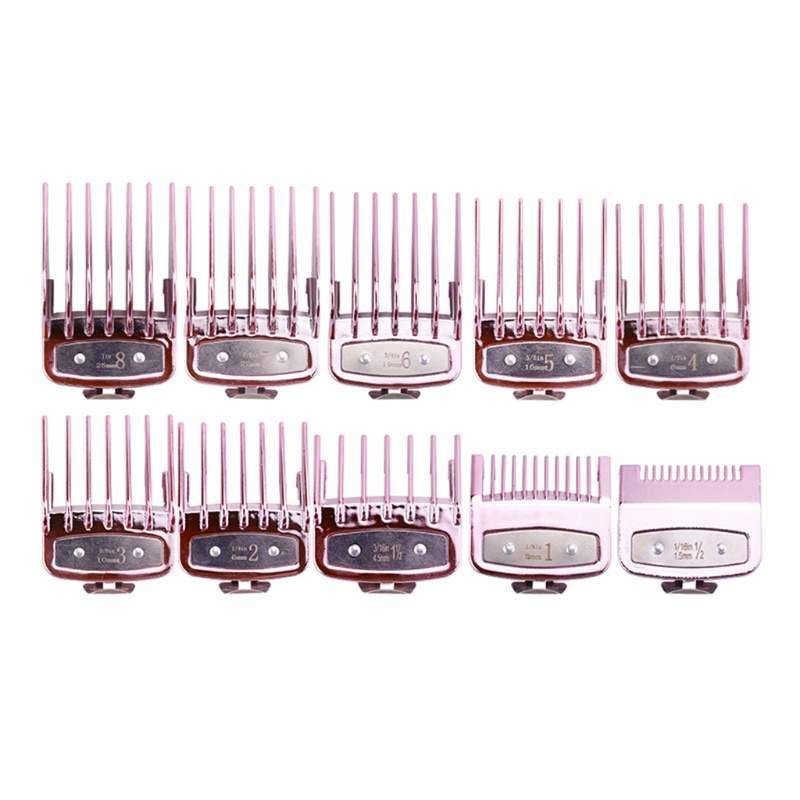 Bộ 10 Lược Dẫn Tông Đơ Cắt Tóc 1.5-2.5mm