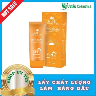  Kem Chống Nắng Sáng Da SunCream Mh Beauty Spa - Chống nắng SPF 50 PA++++ Ngừa tia UV - 100ml 