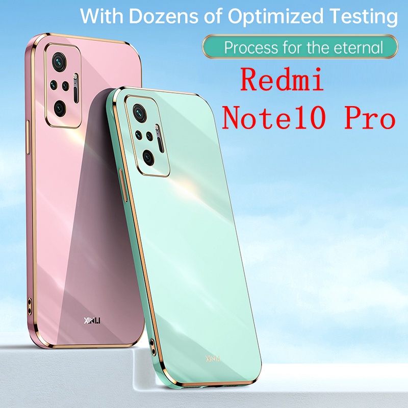 Ốp Điện Thoại 6D Mạ Điện Cho Xiaomi Redmi Note 12 Pro Note 10 Pro 10S 11S Note 11 Pro Note 10S Note 9