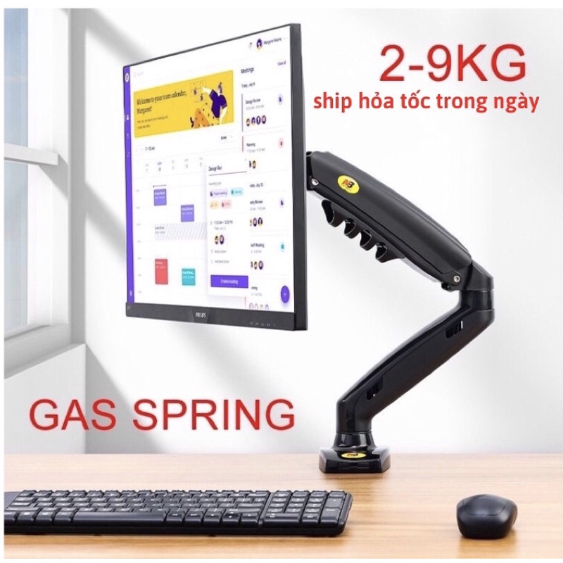 Giá treo / giá đỡ màn hình máy tính north Bayou NB -F80 (gắn bàn ) màn hình 17 -30 inch - xoay 360
